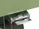 Clementi Gold - Forno a legna per pizza da esterno con carrello - Camera di cottura 80 x 60 - 4 pizze - Verde