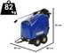 OUTLET - PICCOLI DIFETTI ESTETICI - Annovi &amp; Reverberi 5870 - Idropulitrice ad acqua calda - 180 bar - 900 l/h