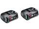 Bosch UniversalHedgeCut 18V-55 - Tagliasiepi a batteria 2 x 18V/2.5Ah - Lama da 55 cm