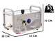 Annovi Reverberi 1210 HW - Idropulitrice ad acqua fredda - 150 bar - 600 l/h