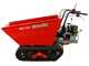 Benassi M503E DH - Motocarriola a batteria con motore EGO - 2x 56V 12Ah - Ribaltamento idraulico