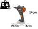 Worx Nitro WX099.9 - Compressore a batteria portatile  - 20 V - SENZA BATTERIE  E CARICABATTERIE
