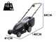 Alpina AL1 38 E - Tagliaerba elettrico - 1400 W - Taglio 38 cm