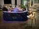 Bestway Lay-Z-Spa Hollywood AirJet 6001F quadrata - &Oslash;180x66 cm - Piscina idromassaggio spa per 4-6 Persone