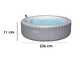 Bestway Lay-Z-Spa Hawaii AirJet 6001J - &Oslash;236x71 cm - Piscina idromassaggio spa