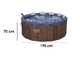 Bestway Lay-Z-Spa Toronto AirJet 6001W - &Oslash;190x70 cm - Piscina idromassaggio spa