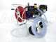 Kit motopompa irrorazione con carrello - Pompa Comet APS41 motore Honda GP160