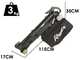 Ribimex PRBAT20-ASB1SB - Soffiatore aspiratore a batteria - SENZA BATTERIE E CARICABATTERIE
