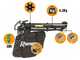 Ribimex PRBAT20-ASB1SB - Soffiatore aspiratore a batteria 40V 4Ah