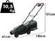 Bosch Rotak18V-32 - Tagliaerba a batteria - 18V/4Ah - Taglio 32 cm