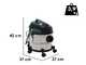 Lavor Ashley Kombo 4 in 1 - Bidone aspiratutto multifunzione - Fusto Inox 14+14 lt - 1200 W