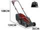 Castelgarden XE 36 - Tagliaerba elettrico - 1200 W - Taglio 34 cm