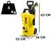 Karcher K2 Premium Full Control- Idropulitrice acqua fredda portatile - 110 bar - 360 lt/h -