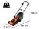 Black &amp; Decker BEMWP340-QS - Tagliaerba elettrico - 1400 W - Taglio 34 cm