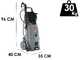 Comet KSX 1950 Gold Extra - Idropulitrice con avvolgi tubo - 180 bar max - 564 lt/h