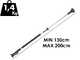 BullMach DIVIANE 25 - Forbice elettrica a batteria + Asta telescopica 130-200 cm - 2x21V 2Ah