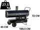 OUTLET - UTILIZZATO PER PROVA - BullMach BM-IDH 50KW - Generatore aria calda diesel - a combustione indiretta