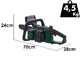 Bosch PKE18V-30-28 - Elettrosega a batteria da taglio - 18V 4Ah - Lama da 30cm