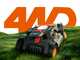 Worx Landroid Vision Cloud WR344E - Robot Tagliaerba 4WD - Senza impianto - Garage incluso