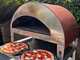 Pizza Party Emozione - Forno a gas per pizza da esterno - Camera di cottura 40x70 cm - Piano cottura in biscotto