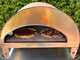 Pizza Party Emozione - Forno a gas per pizza da esterno - Camera di cottura 40x70 cm - Piano cottura in biscotto