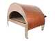 Pizza Party Emozione - Forno a gas per pizza da esterno - Camera di cottura 40x70 cm - Piano cottura in biscotto
