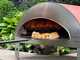 Pizza Party Ispirazione - Forno a gas per pizza da esterno - Camera di cottura 60x70 cm - Piano cottura in biscotto