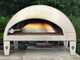Pizza Party Ispirazione - Forno a gas per pizza da esterno - Camera di cottura 60x70 cm - Piano cottura in biscotto