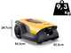 Stiga Vista A 15v - Robot rasaerba - Senza impianto - con batteria E-Power da 5,0 Ah