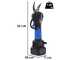 VESCO X37 - Forbice elettrica a batteria + asta telescopica 150-230 cm - 2x 21.6V 2.5Ah