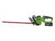 Greenworks G48HT - Tagliasiepi elettrico a batteria 48V/2Ah - Lama da 51 cm