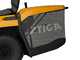 Stiga Estate 384e - Kit Trattorino tagliaerba con 1 modulo batteria ePower Pro da 56V/40Ah - Cesto di raccolta e mulching