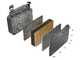 Stiga Estate 384e - Kit Trattorino tagliaerba con 1 modulo batteria ePower Pro da 56V/40Ah - Cesto di raccolta e mulching