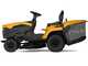 Stiga Estate 384e - Kit Trattorino tagliaerba con 1 modulo batteria ePower Pro da 56V/40Ah - Cesto di raccolta e mulching