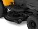 Stiga Estate 384e - Kit Trattorino tagliaerba con 2 moduli batteria ePower Pro da 56V/40Ah - Cesto di raccolta e mulching