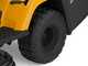 Stiga Estate 384e - Kit Trattorino tagliaerba con 2 moduli batteria ePower Pro da 56V/40Ah - Cesto di raccolta e mulching