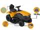 Stiga Tornado 398e - Kit Trattorino tagliaerba con 1 modulo batteria ePower Pro da 56V/40Ah - Scarico laterale e mulching