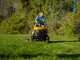 Stiga Tornado 398e - Kit Trattorino tagliaerba con 1 modulo batteria ePower Pro da 56V/40Ah - Scarico laterale e mulching