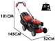 Efco LR 44 TK Comfort Plus - Rasaerba a scoppio trazionato - Motore Emak K 605 OHV da 139cc