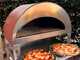 Pizza Party Emozione - Forno a gas per pizza da esterno - Camera di cottura 40x70 cm - Piano cottura in refrattario