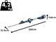 Bosch Professional GHE 18V-50 FP - Tagliasiepi a batteria su asta 18V 5.5Ah