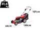 Efco LRi 48 T - Tagliaerba semovente a batteria - 2x 40V/5Ah - Taglio 46 cm