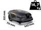 Stiga Vista A 140v - Robot rasaerba - Senza impianto - con batteria E-Power da 14 Ah