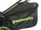Greenworks LM4104 - Tagliaerba a batteria 40V - SENZA BATTERIA E CARICABATTERIA