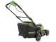 Greenworks LM4104 - Tagliaerba a batteria 40V - SENZA BATTERIA E CARICABATTERIA