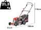 Al-Ko Easy 4.26 P-D - Tagliaerba a scoppio - 3 in 1 - Motore AL-KO Tech 5000 da 131cc