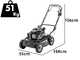Marina Systems GRINDER Pro Max 52 VV - Tagliaerba a scoppio trazionato - Motore Kohler CV224