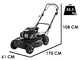 Marina Systems GRINDER Pro Max 4x4 60 - Tagliaerba a scoppio trazionato - Motore Kohler CV224