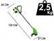 Greenworks G48LM36-G24ST25 - Kit Tagliaerba a batteria + Tagliabordi a batteria - 48V/2Ah
