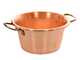 OUTLET - UTILIZZATO PER PROVA - LAR Polentamatic - Paiolo in rame elettrico martellato per polenta a base piana 6.5L - max 8W